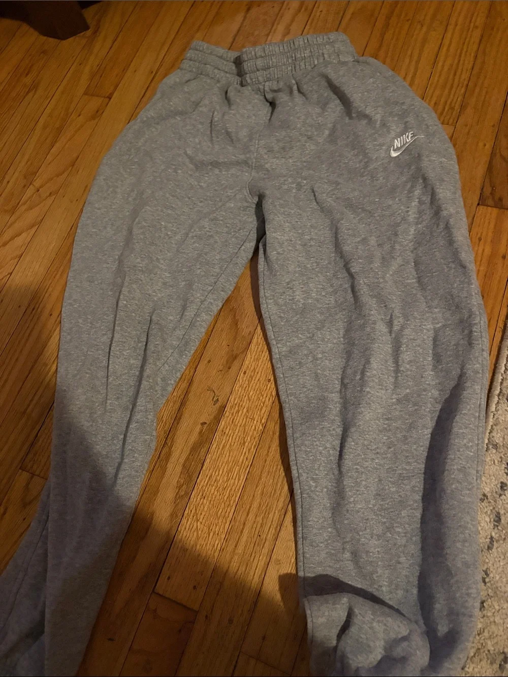 Nike Youth Gray Logo Sweatpants